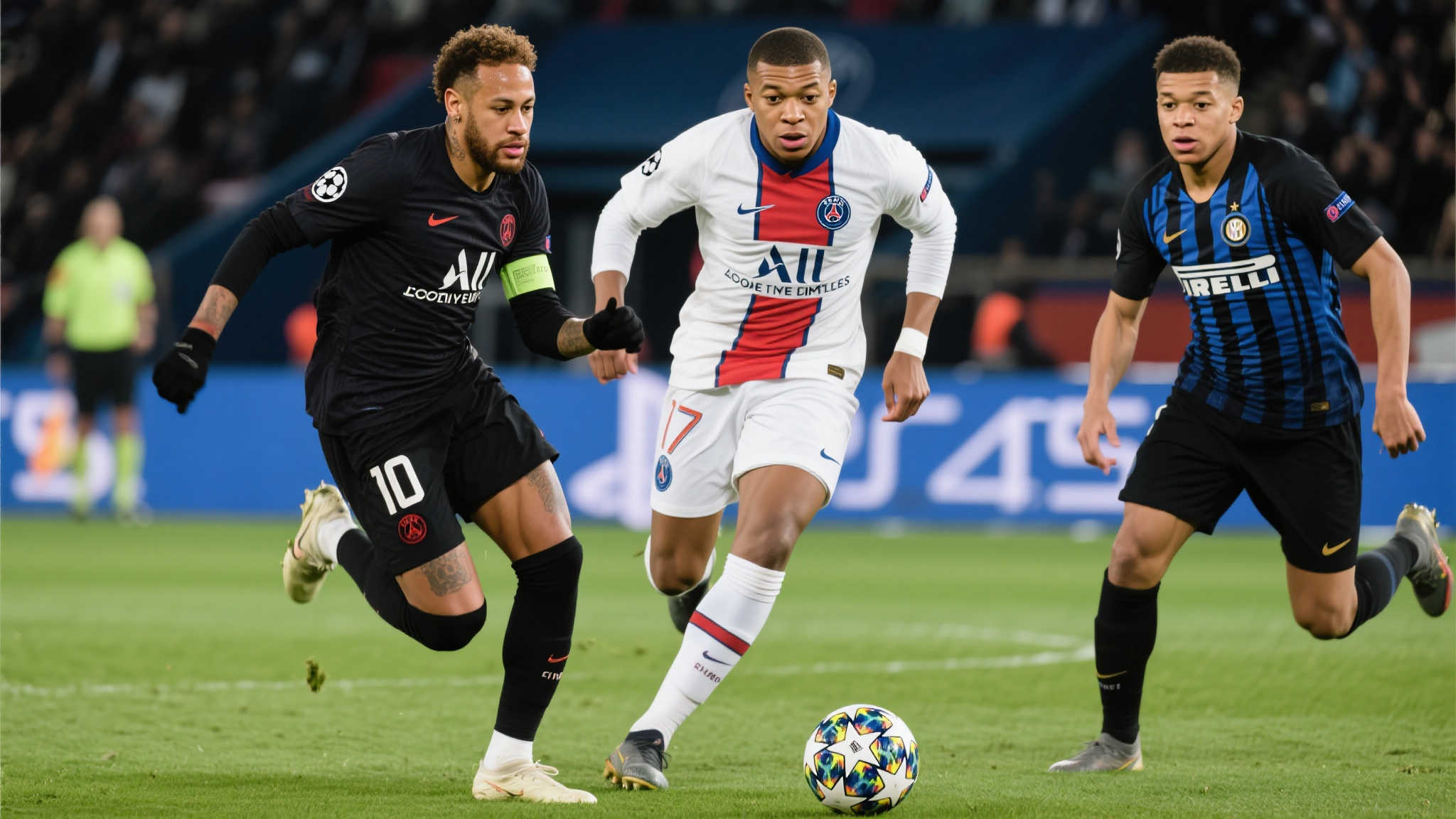 *从开局到终场哨声响起，整个节奏都牢牢掌握在巴黎手